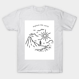 Explore the world T-Shirt